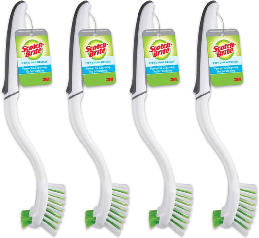 Scotch-Brite-Pot-Pan-&-Dish-Brush,-4-Cleaning-Brushes-for-5506
