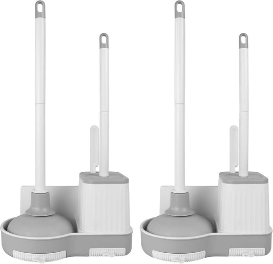 2-Pack-Toilet-Brush-and-Holder-Set-with-Plunger,-Crevice-138