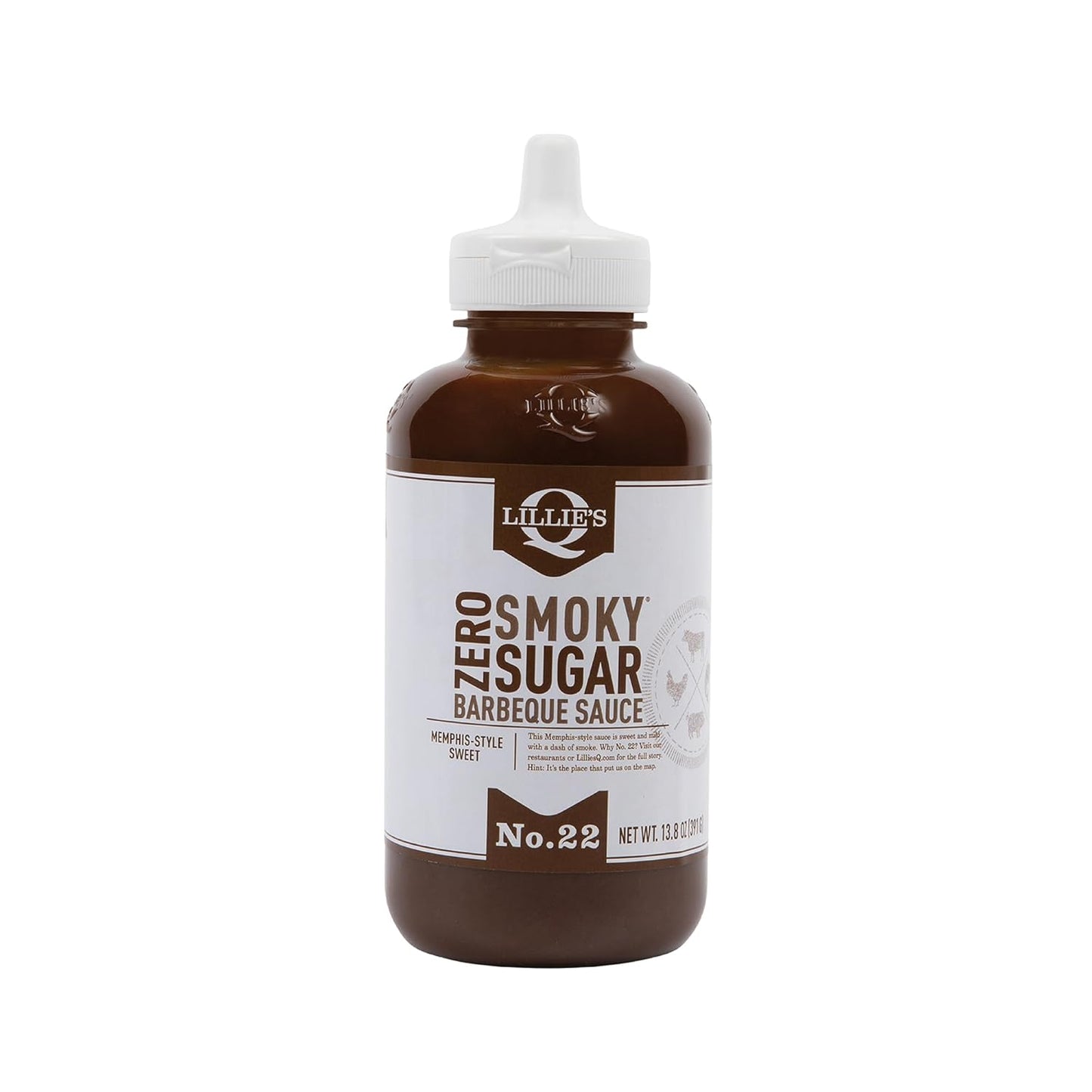 Lillie's-Q---Zero-Sugar-Smoky-BBQ-Sauce,-Gluten-Free,-Non-GMO,-No-Preservatives,-1621