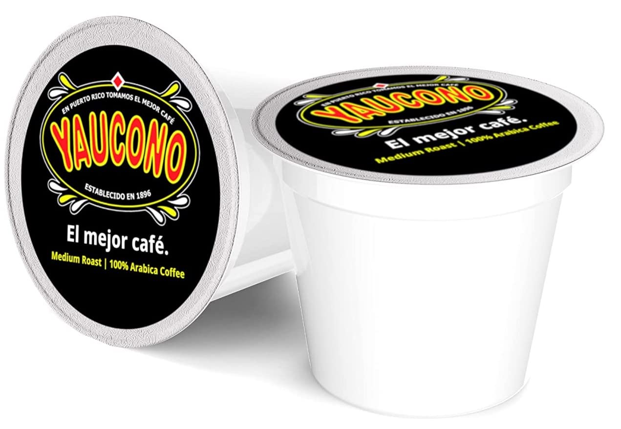 Yaucono-Ground-Medium-Roast-Arabica-Coffee-Single-Serve-Pods,-72-Count,-Compatible-with-Keurig-2290