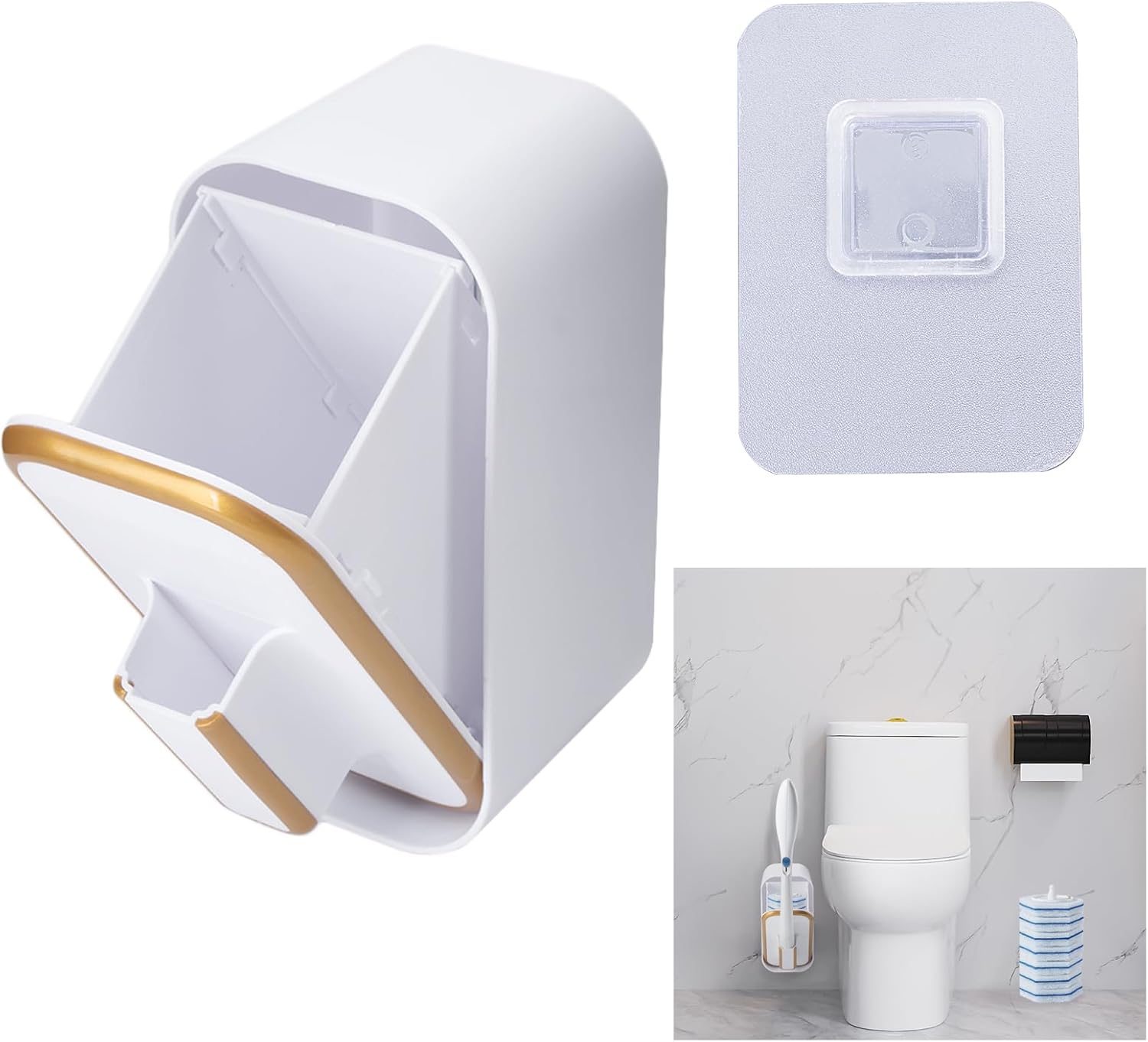 Wall-Mounted-Holder-for-Clorox-Toilet-Wand,-Compatible-with-Clorox-1357