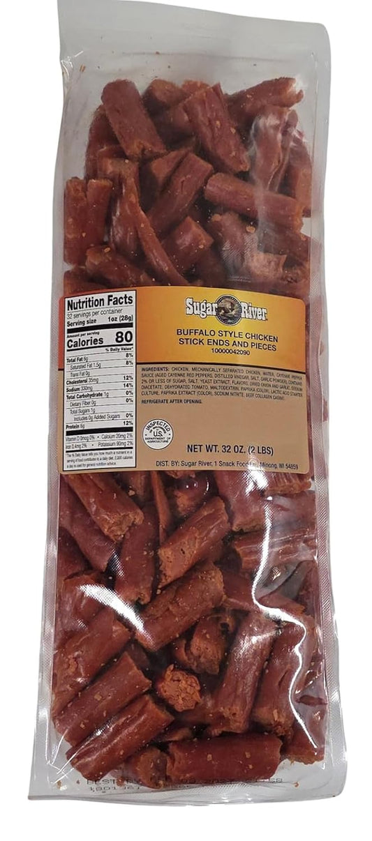 Sugar-River-Meat-Sticks-Ends-&-Pieces-2-lbs-(Buffalo-Style-Chicken,-NOT-147