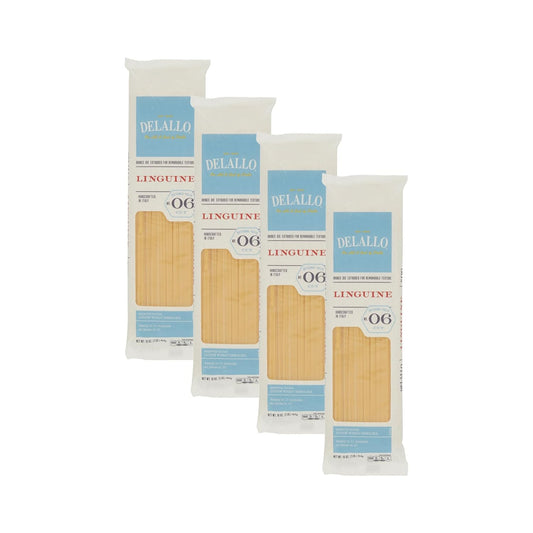 DeLallo-Linguine-Pasta,-1-Pound-Bag,-4-Pack,-558