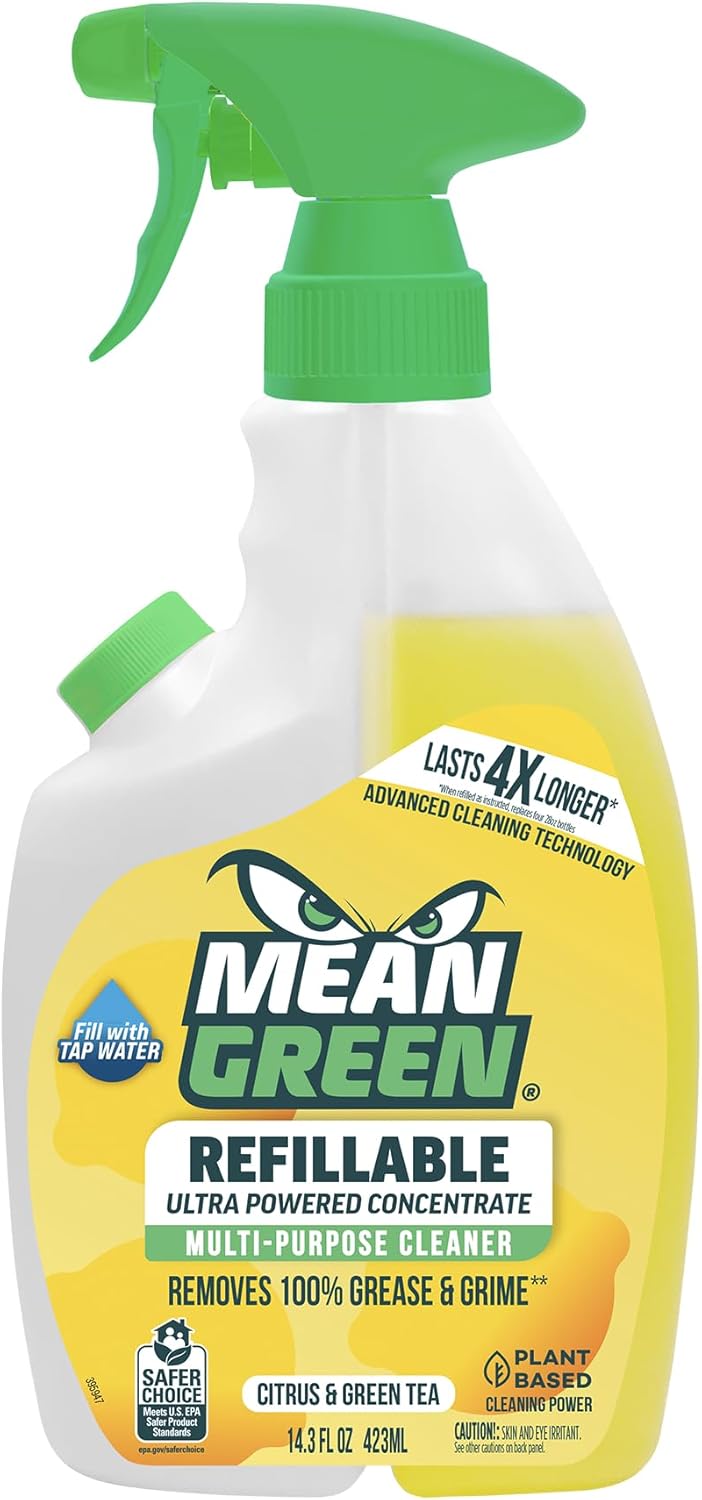 Mean-Green-Refillable-Ultra-Powered-Multi-Purpose-Cleaner-Concentrate,-Citrus-&-Green-Tea,-14.3-fl-oz-638