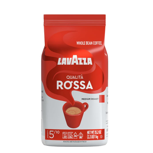 Lavazza-Qualità-Rossa-Whole-Bean-Coffee,-Medium-Roast,-Arabica-and-Robusta-Blend,-2.2-2967