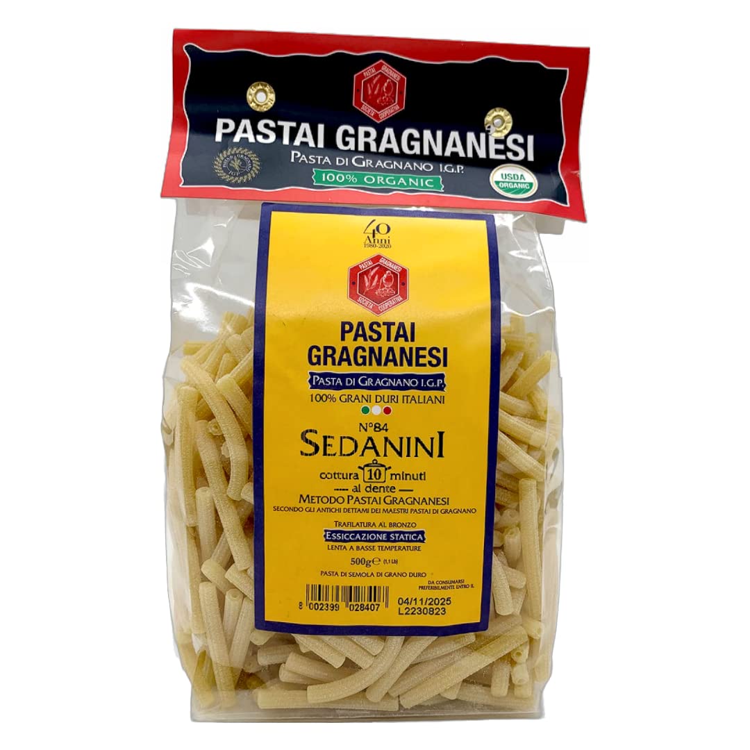 Sedanini-Organic-Italian-Pasta-di-Gragnano-I.G.P.-|-505
