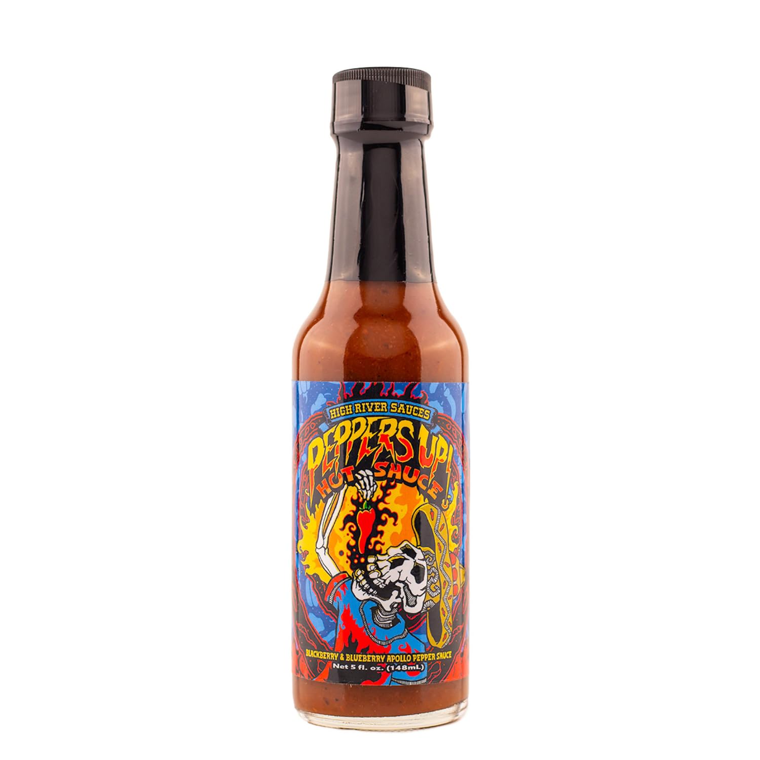 Heatonist-Peppers-Up!-By-High-River-Sauces,-Firey-Hot-Sauce-With-Flavors-754