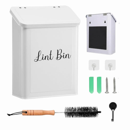 Magnetic-Lint-Bin-for-Laundry-Room,-Wall-Mounted-Dryer-Lint-Trash-Can-340