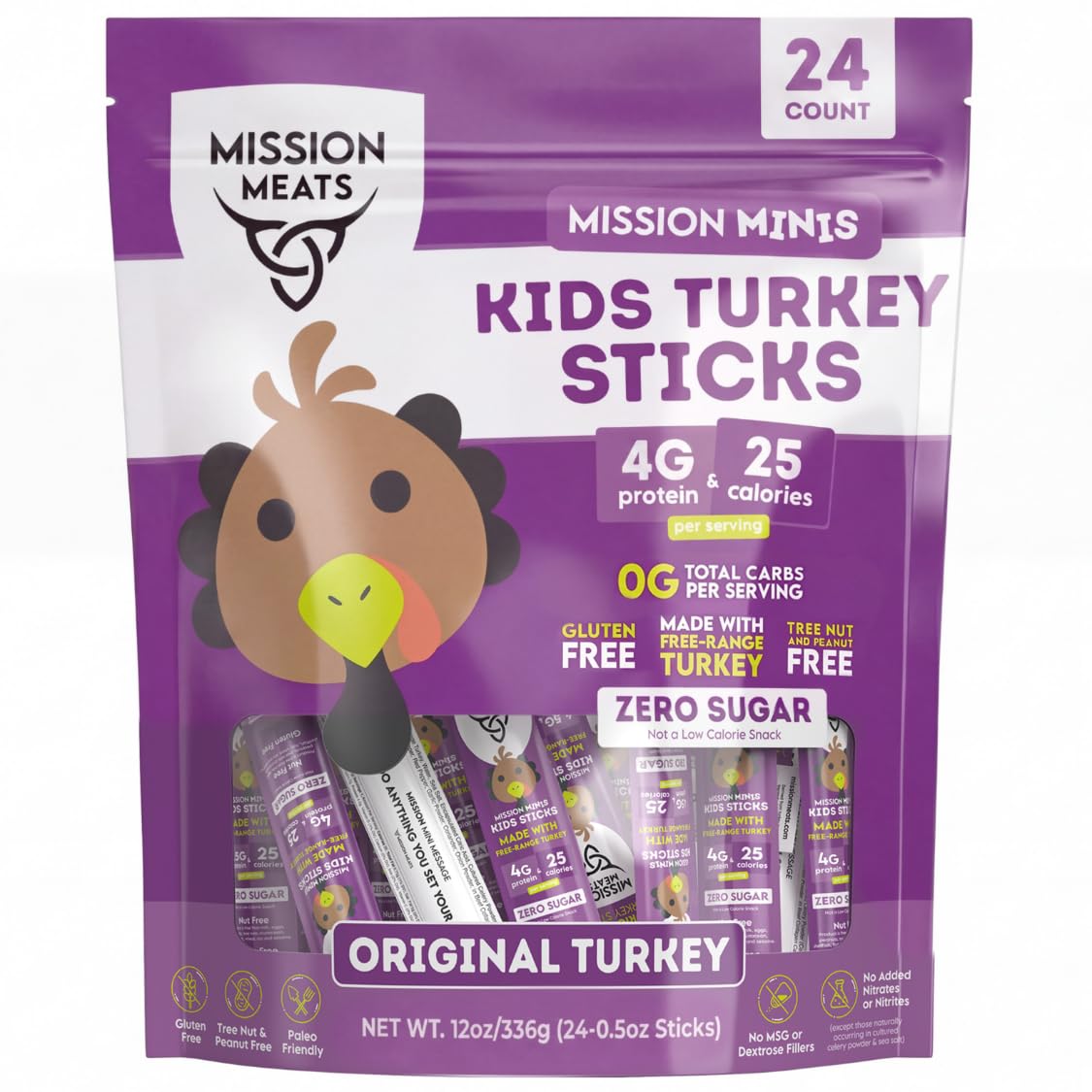 Mission-Meats-Kids-Turkey-Sticks,-Zero-Sugar,-Healthy-Snacks,-0.5oz,-24ct--|-Free-Range-Turkey-1369
