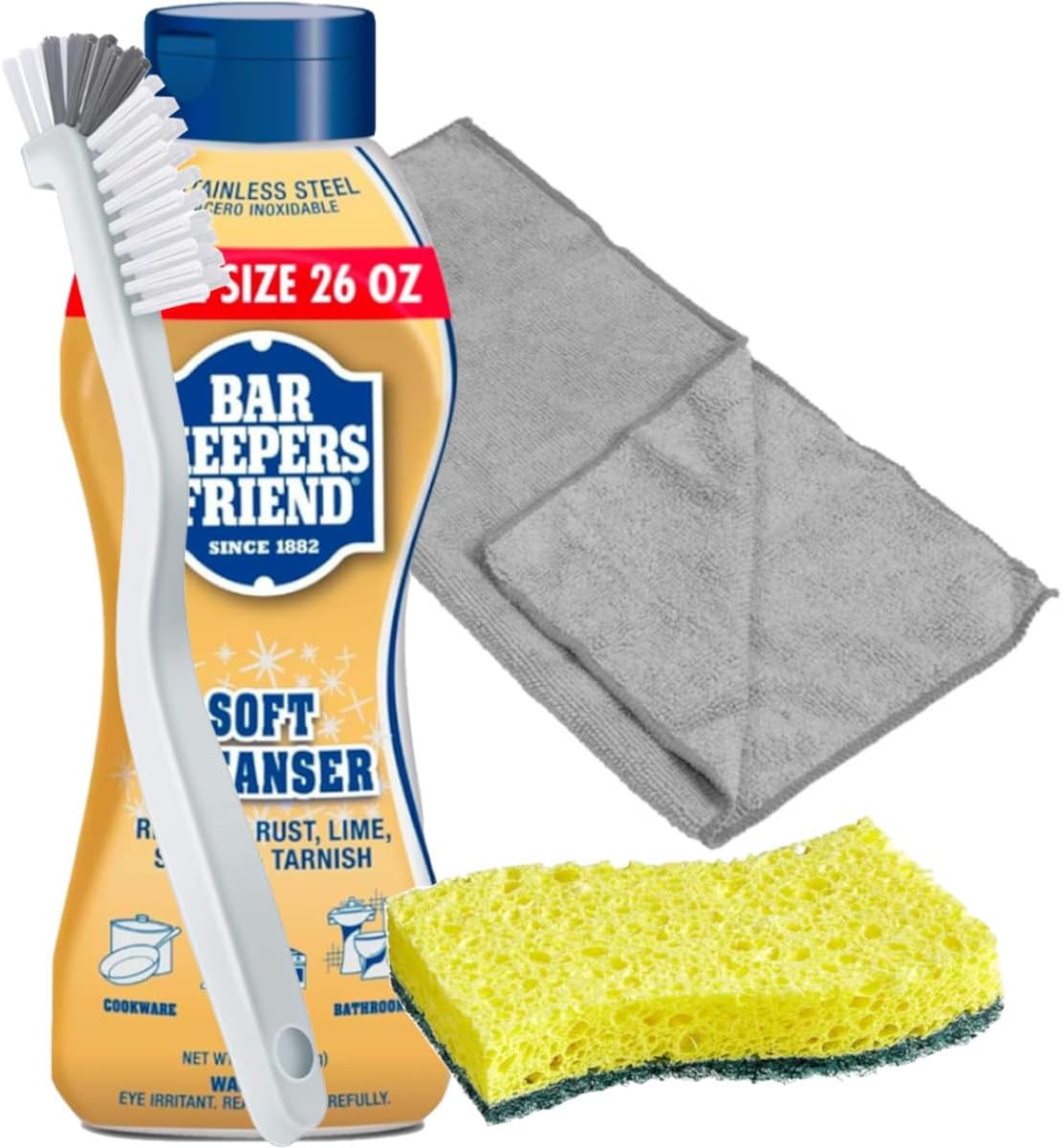 Cleaning-Set:-Bar-Keeper`s-Friends-Soft-Cleanser,-26-Oz-+-960