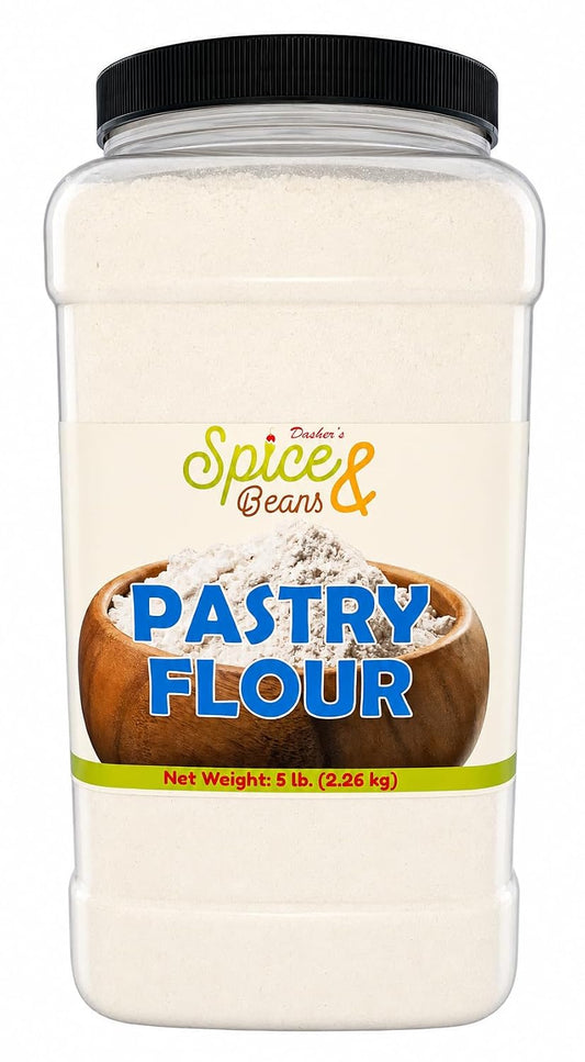 Pastry-Flour-5-lb-|-Baking-Wheat-Flour-|-Pie-Crusts,-Pastries,-118