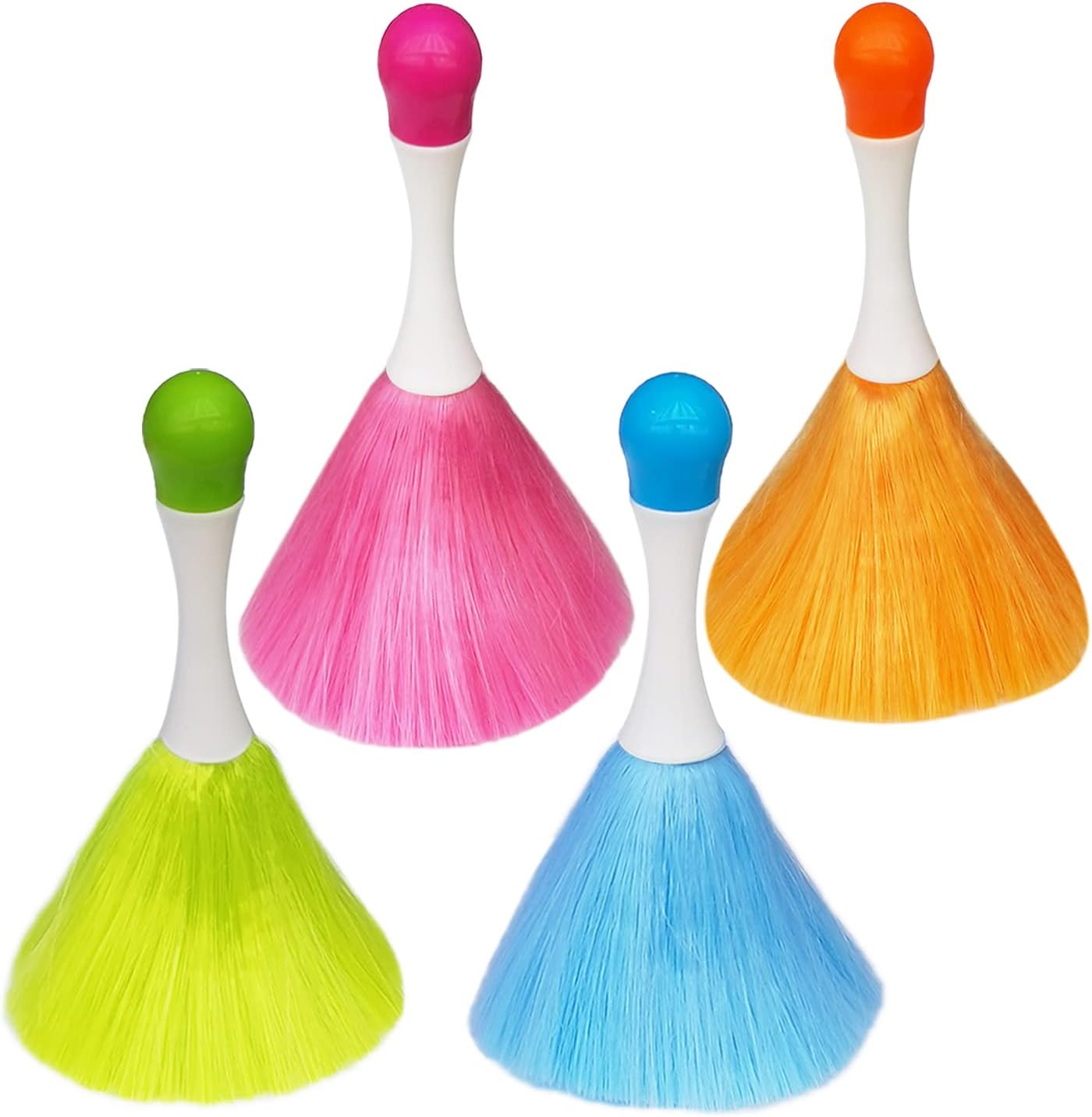 4-Pack-8"-Hand-Grips-Microfiber-Washable-Duster,Electrostatic-Feather-Duster-2076