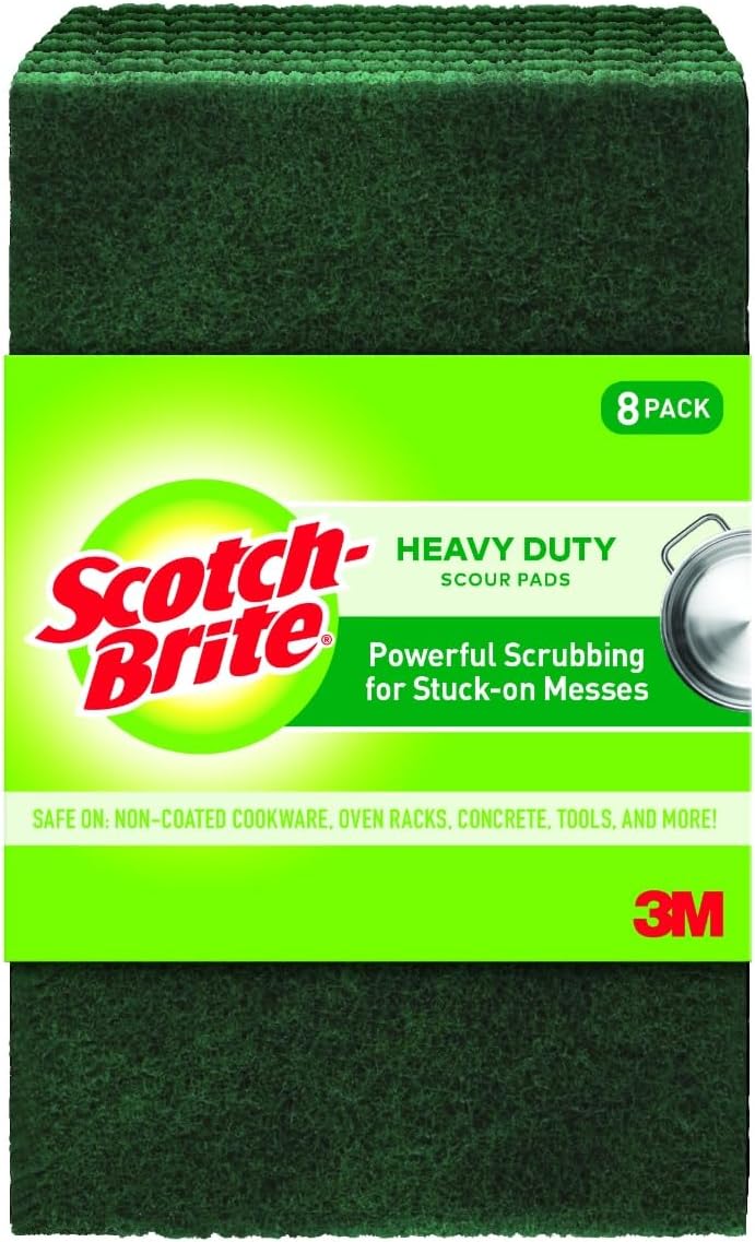 Scotch-Brite-Heavy-Duty-Scouring-Pad,-Dish-Scrubber-for-Kitchen-+-Outdoor,-8-Scrub-Pads-for-1808