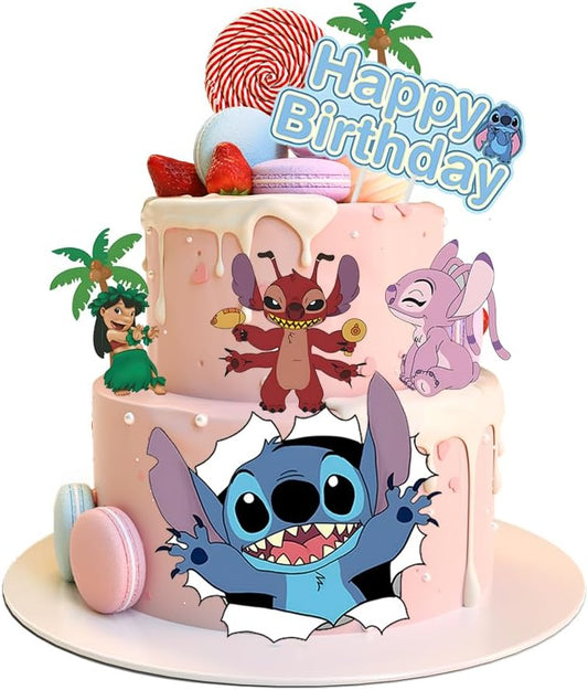 10-Pcs-Stitch-Birthday-Party-Cake-Toppers,-3205