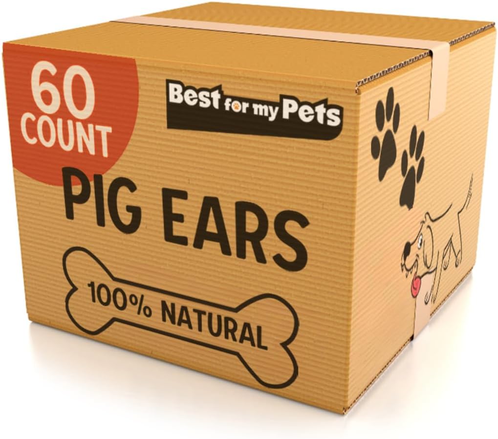 Best-For-My-Pets-Pig-Ears-for-Dogs-(Whole,-60-Pack),-Highly-1355