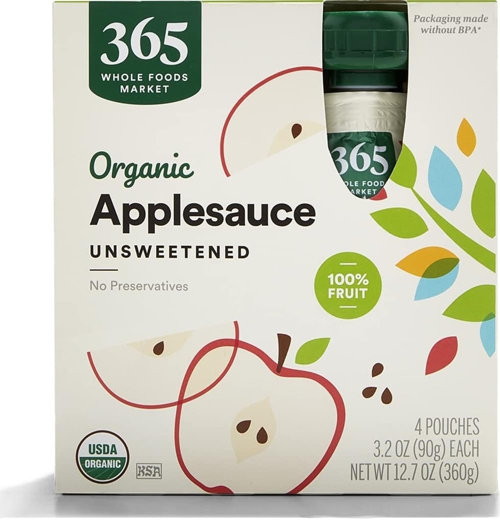 365-by-Whole-Foods-Market,-Organic-Unsweetened-Applesauce-Pouches,-3.2-Ounce--(Pack-of-4)--2582