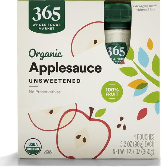 365-by-Whole-Foods-Market,-Organic-Unsweetened-Applesauce-Pouches,-3.2-Ounce--(Pack-of-4)--2582