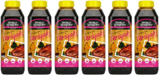 World-Harbors-Maui-Mountain-Teriyaki-Sauce-&-Marinade-Perfect-for-Fish,-Chicken,-342