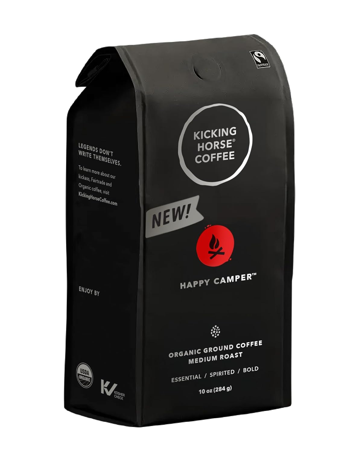Kicking-Horse-Happy-Camper-Café-molido,-10-onzas,-certificado-orgánico,-comercio-café3048