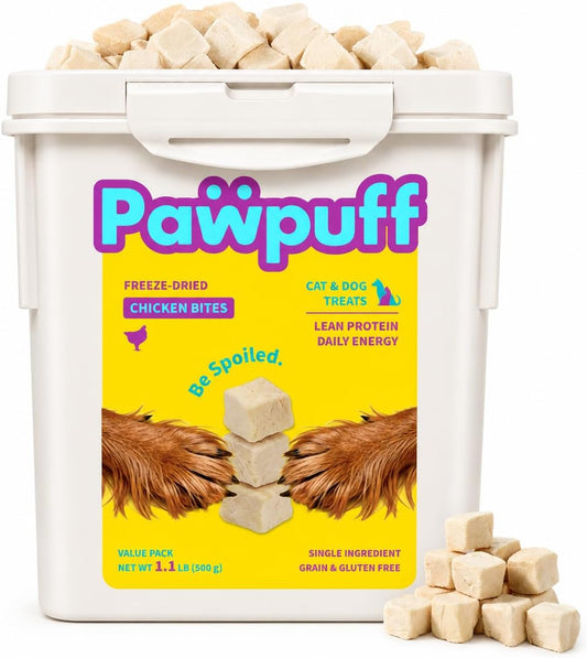 Freeze-Dried-Chicken-Treats-for-Dogs-&-Cats,-1.1-LB-–-Pure-Single-Ingredient-840