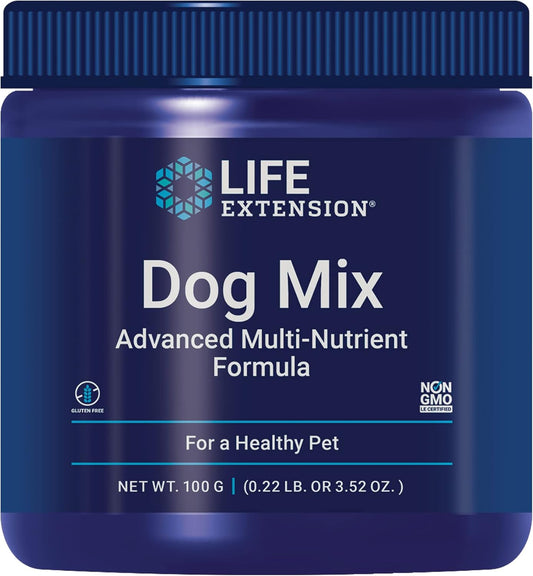 Life-Extension-Dog-Mix,-Dog-Vitamins-and-Supplements,-probiotics,-L-carnitine,-B12,-Acid,-46