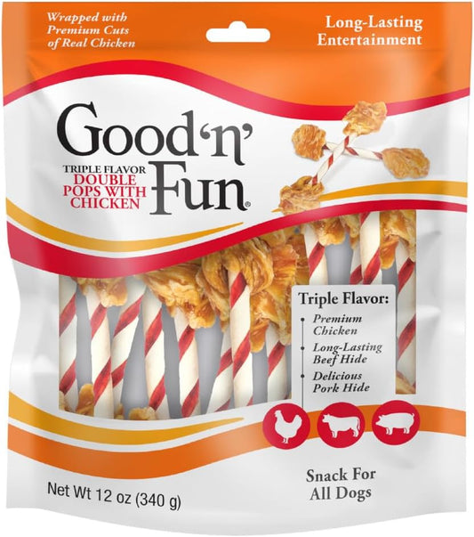 GOOD-'N'-FUN-Triple-Flavor-Double-Pops-with-Chicken-Chews-for-Dogs,-2298