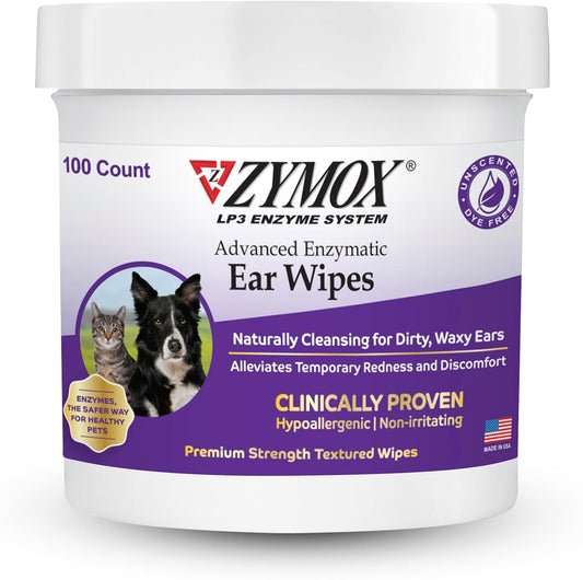 Zymox-Advanced-Enzymatic-Ear-Wipes-for-Dogs-and-Cats---for-Waxy,-549