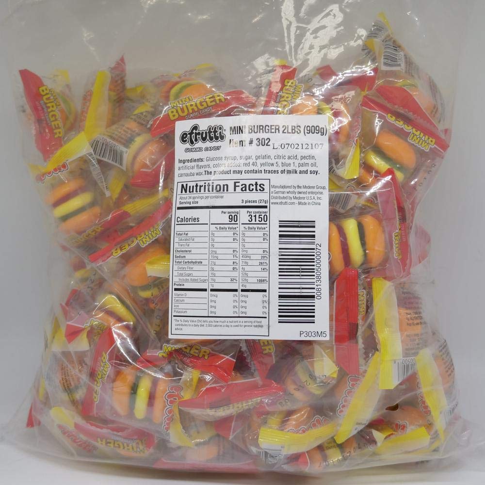 efrutti-Mini-Burger-Gummy-Candy,-2-LB---1630