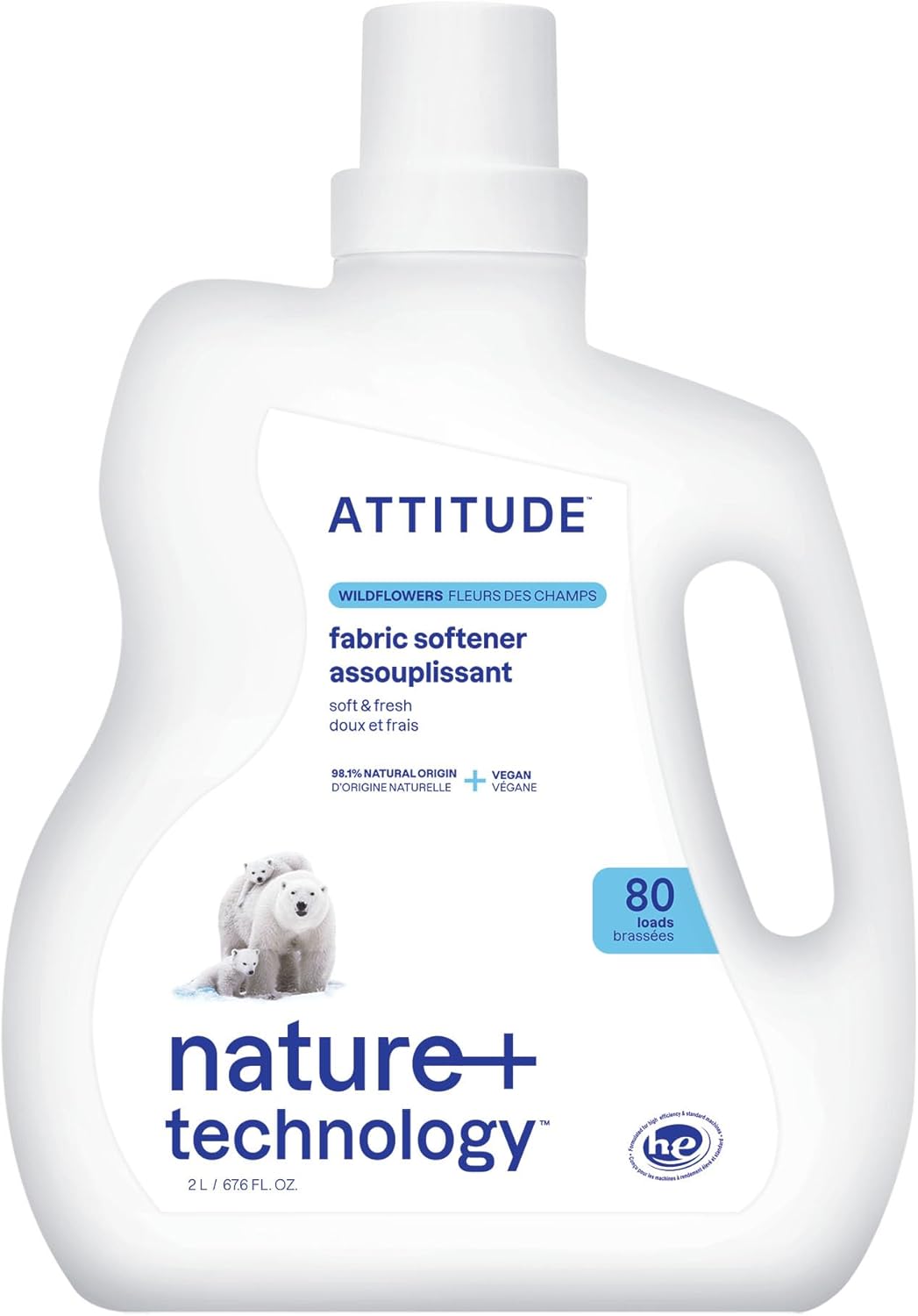 ATTITUDE-Laundry-Softener,-Liquid-Fabric-Softener-for-HE-Machines,-Plant-Based-&-Vegan,-1404