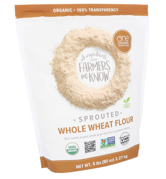 One-Degree-Organic-Foods-Sprouted-Whole-Wheat-Flour-5lb-–-Organic,-Non-GMO,-411