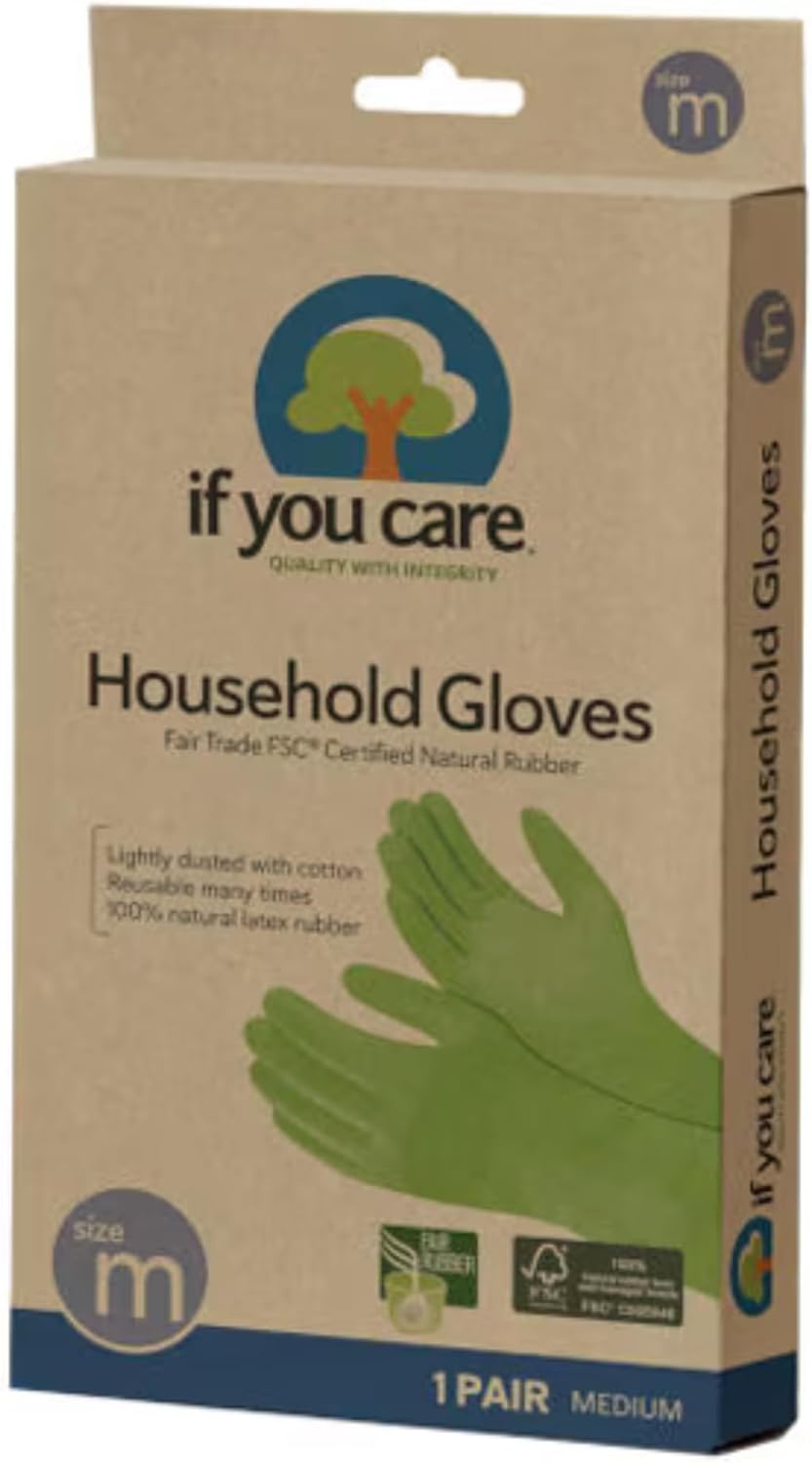 If-You-Care-Medium-Cotton-Flock-Lined-Household-Gloves-–-Durable,-Reusable,-Fair-Trade-Rubber-753