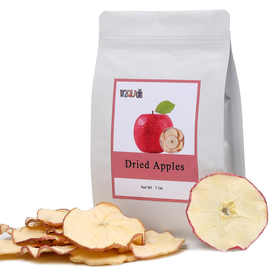 Dried-Apples,Dehydrated-Apple-Slices-7oz/200g,No-Sugar-Added,for-Healthy-Snacking-Potpourri-and-Bowl-Crafts---1253