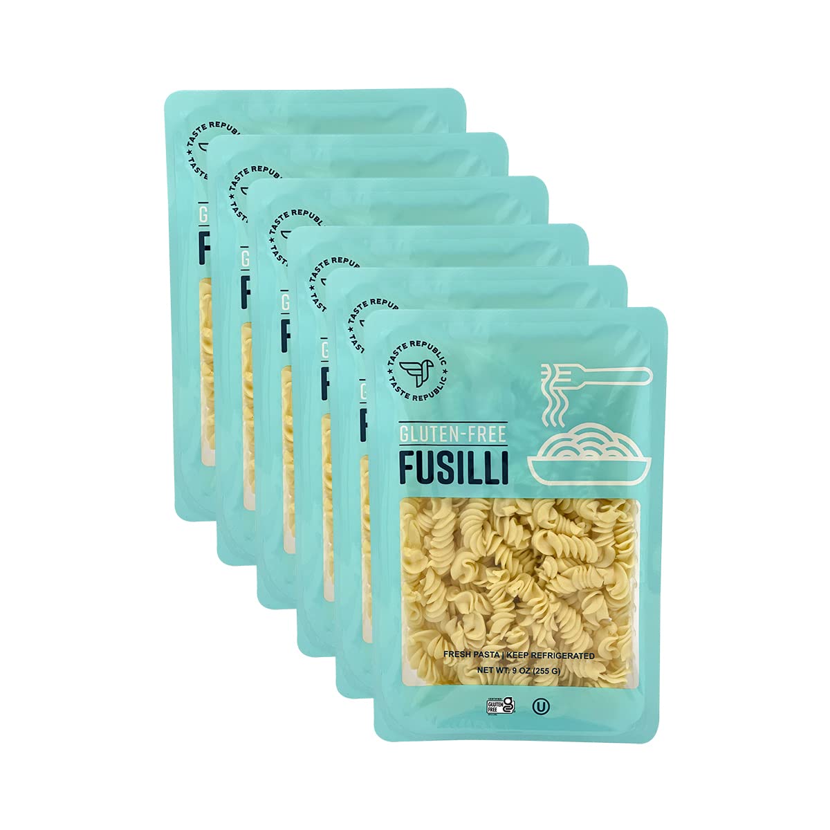 Gluten-Free-Pasta,-Fusilli,-Fresh-Brown-Rice-Noodles,-Cooks-1140