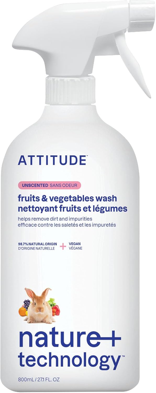 ATTITUDE-Fruit-&-Vegetable-Wash,-Unscented-Food-Safe-Produce-Wash-to-Remove-Dirt,-Wax-&-Residue,-1880
