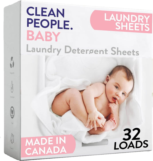 The-Clean-People-Unscented-Baby-Laundry-Detergent-Sheets---Hypoallergenic-2896