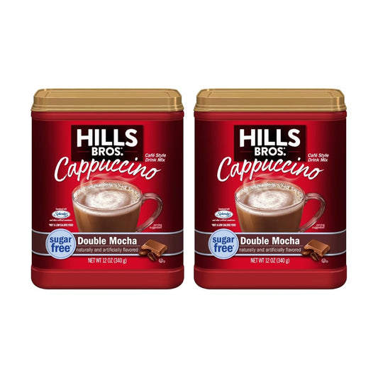 Hills-Bros.-Sabor-Café-(doble-moca-sin-azúcar,-12-onzas-(paquete-2)1208