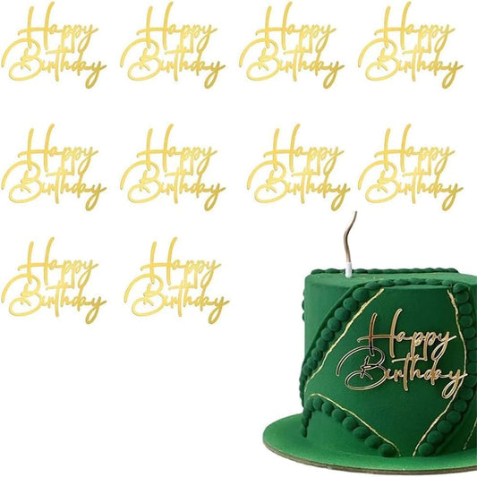 10pcs-Side-Happy-Birthday-Cake-Topper-Gold-Acrylic-Birthday-Cupcake-Topper-for-Birthday-Cake-39