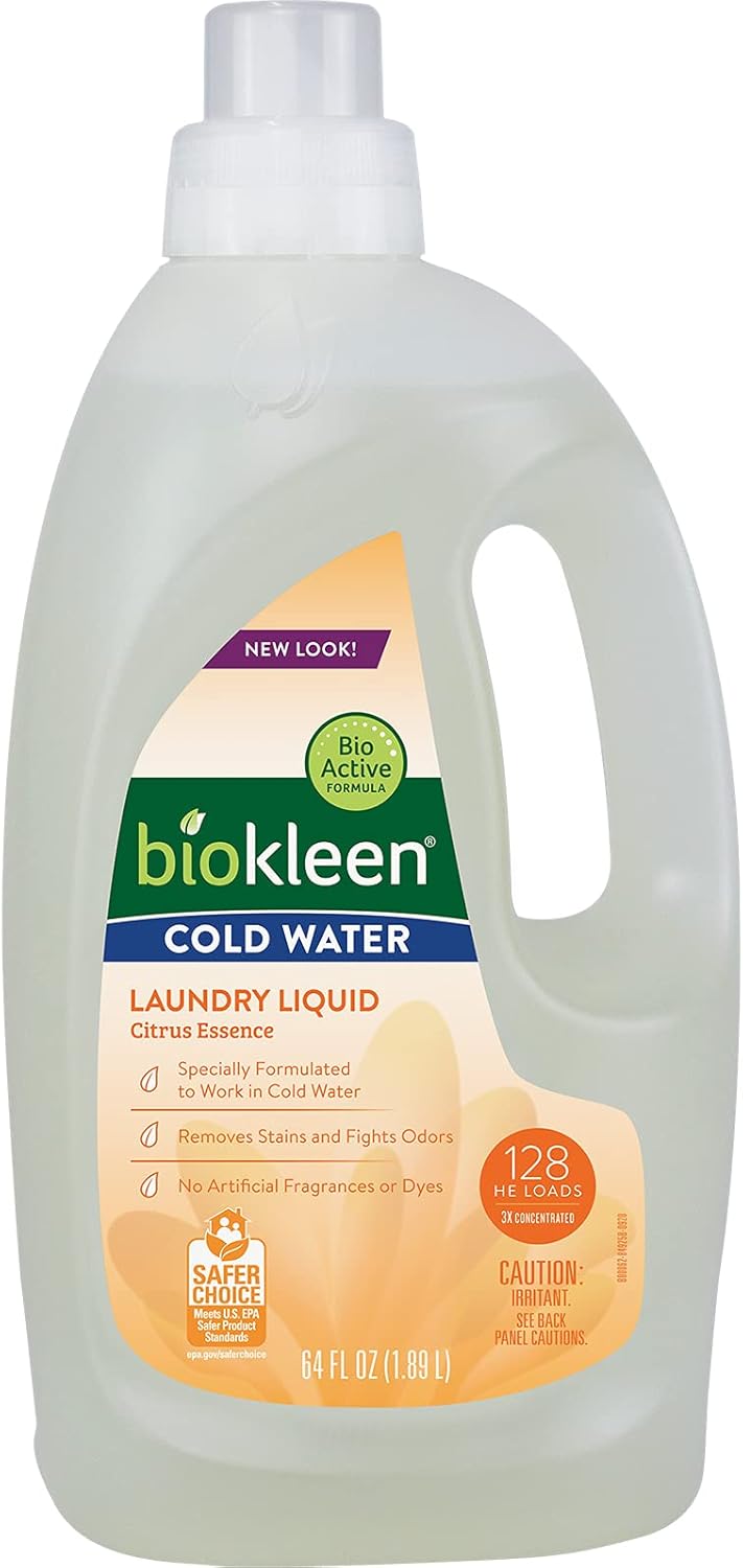 Biokleen-Natural-Cold-Water-Laundry-Detergent---128-Loads---Liquid,-Concentrated,-595