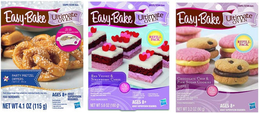 InterC-Set-of-3-Easy-Bake-Oven-Mix-Refills-one-Each:-220