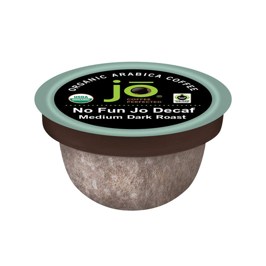 No-Fun-Jo-Decaf:-12-Organic-Compostable-Pods-for-Keurig-K-Cup-Compatible-Brewers,-2207