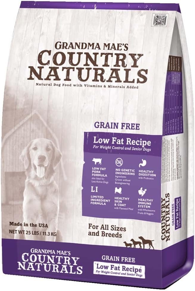 Grandma-Mae's-Country-Naturals-Alimento-seco-para-perros,-control-1071