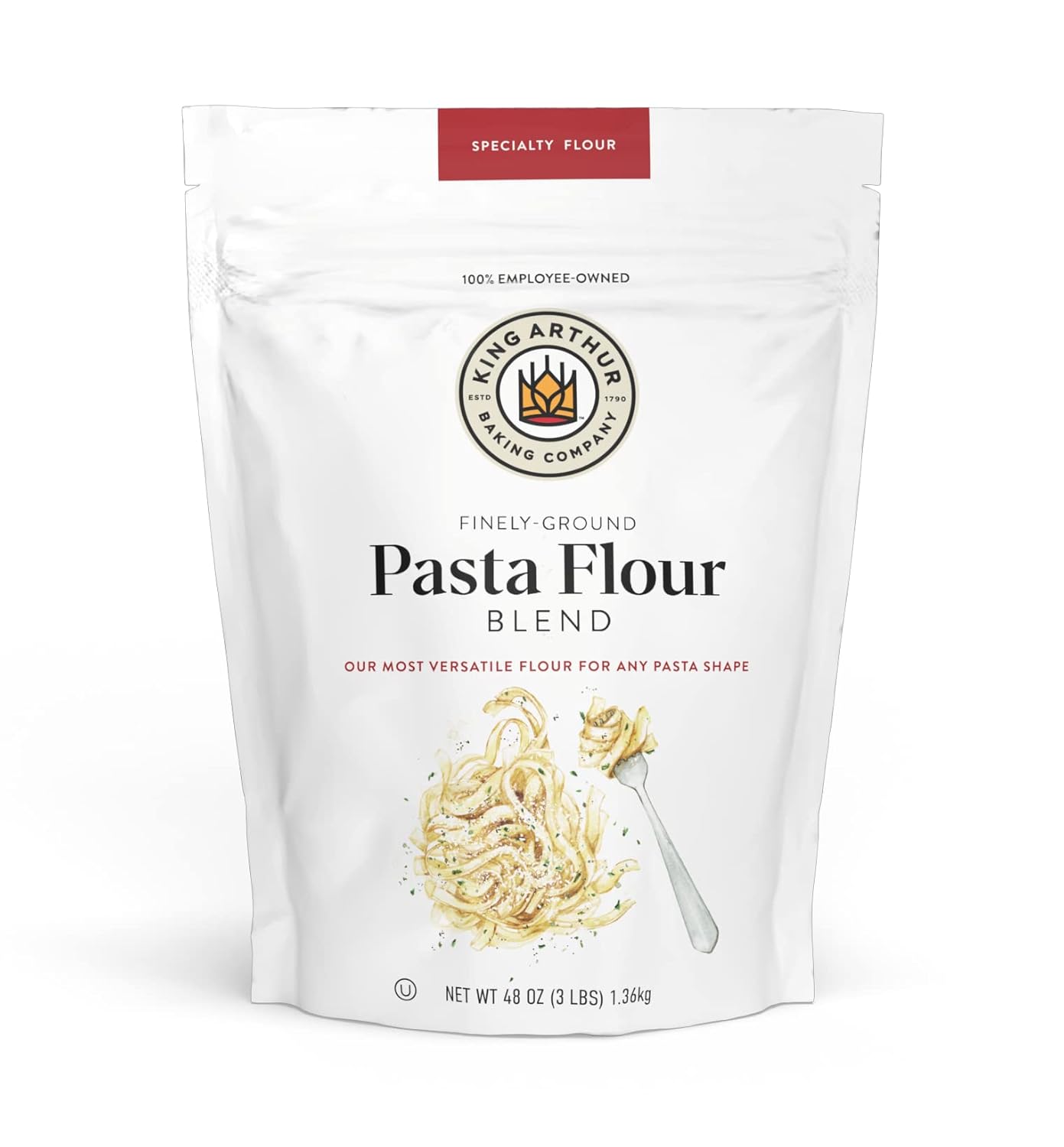 King-Arthur-Pasta-Flour-Blend,-Finely-Ground,-3-lb,White-------521