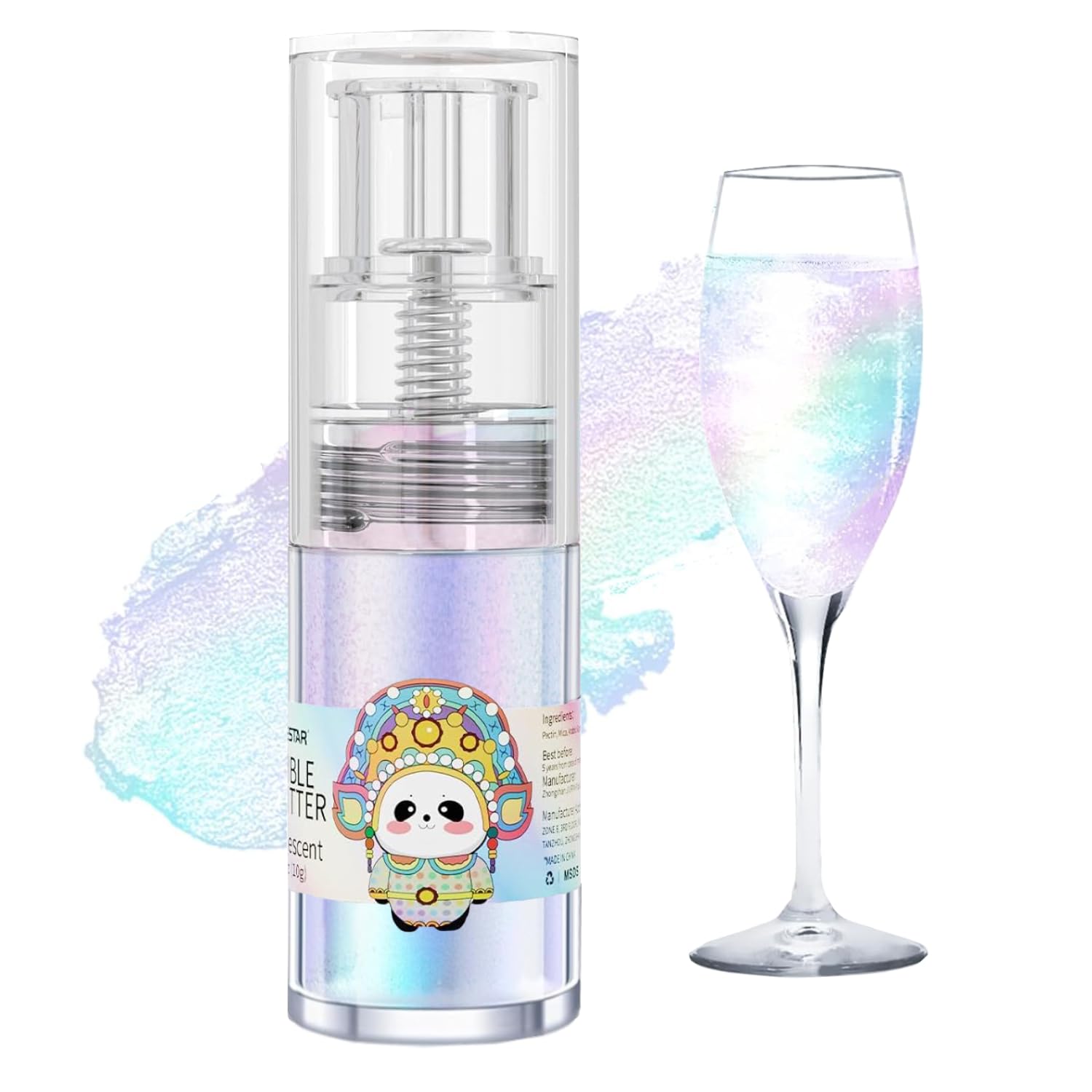 Iridescent-Edible-Glitter-Spray,-10g-Food-Grade-Cake-Glitter,-Edible-Glitter-for-Edible-Powder-1033
