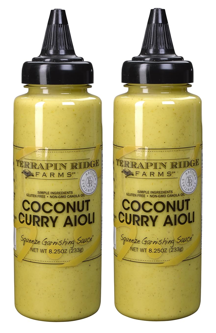 Terrapin-Ridge-Farms-Coconut-Curry-Aioli-Sauce-–-Aromatic-Squeeze-Condiment-–-298