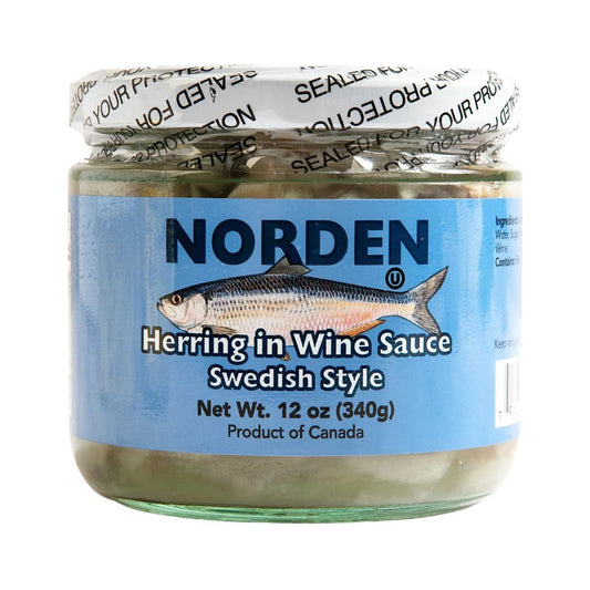 Arenque-estilo-sueco-Norden,-12oz-(salsa-de-vino)-----------288