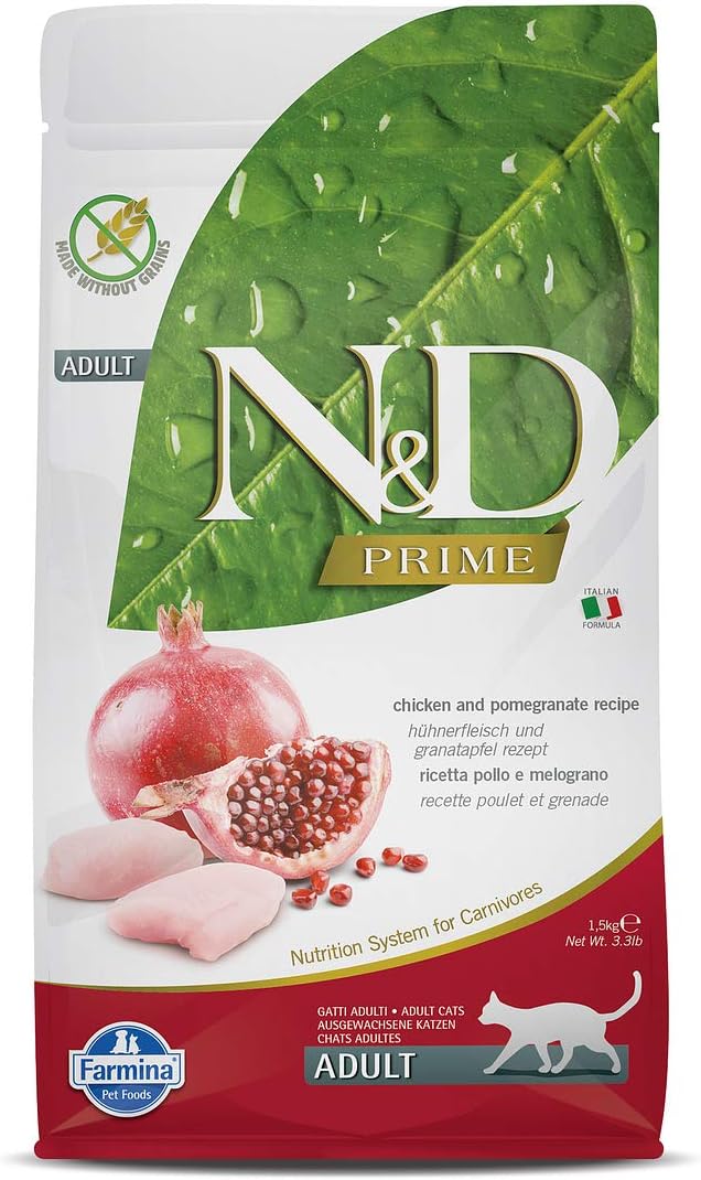 Farmina-Natural-And-Delicious-Chicken-And-Pomegranate-Grain-Free-Formula-Dry-Cat-Food,-3.3-1091
