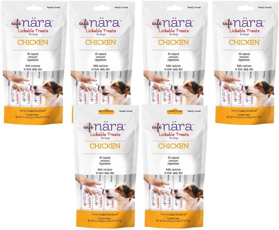 Café-Nara-Chicken-Flavored-Lickable-Treats-for-Dogs---Pack-of-6---412