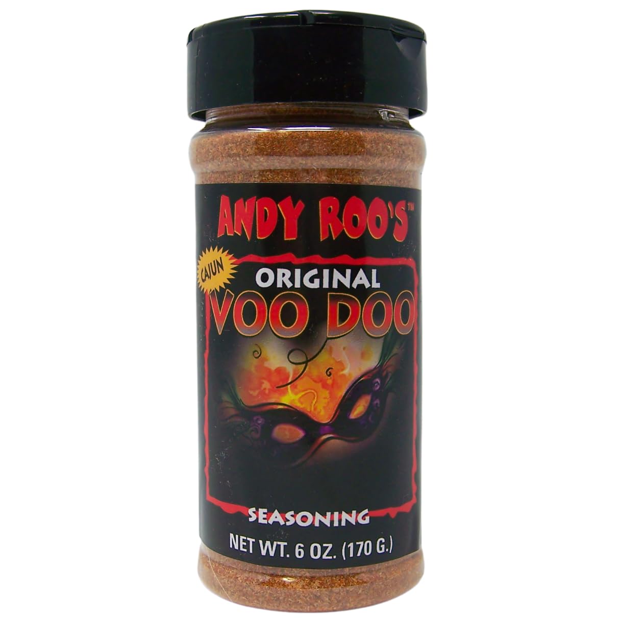 Andy-Roo's-Cajun-VooDoo---Condimento,-coctelera-de-6-onzas---701