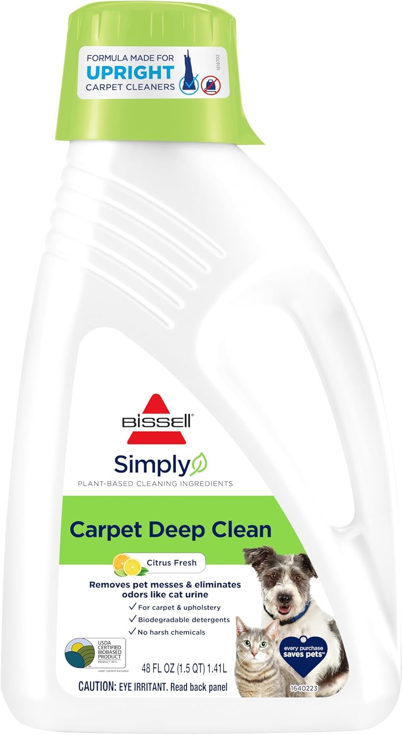 Bissell-Simply-Upright-Carpet-Cleaner-Formula,-48-Fl-Oz---3996