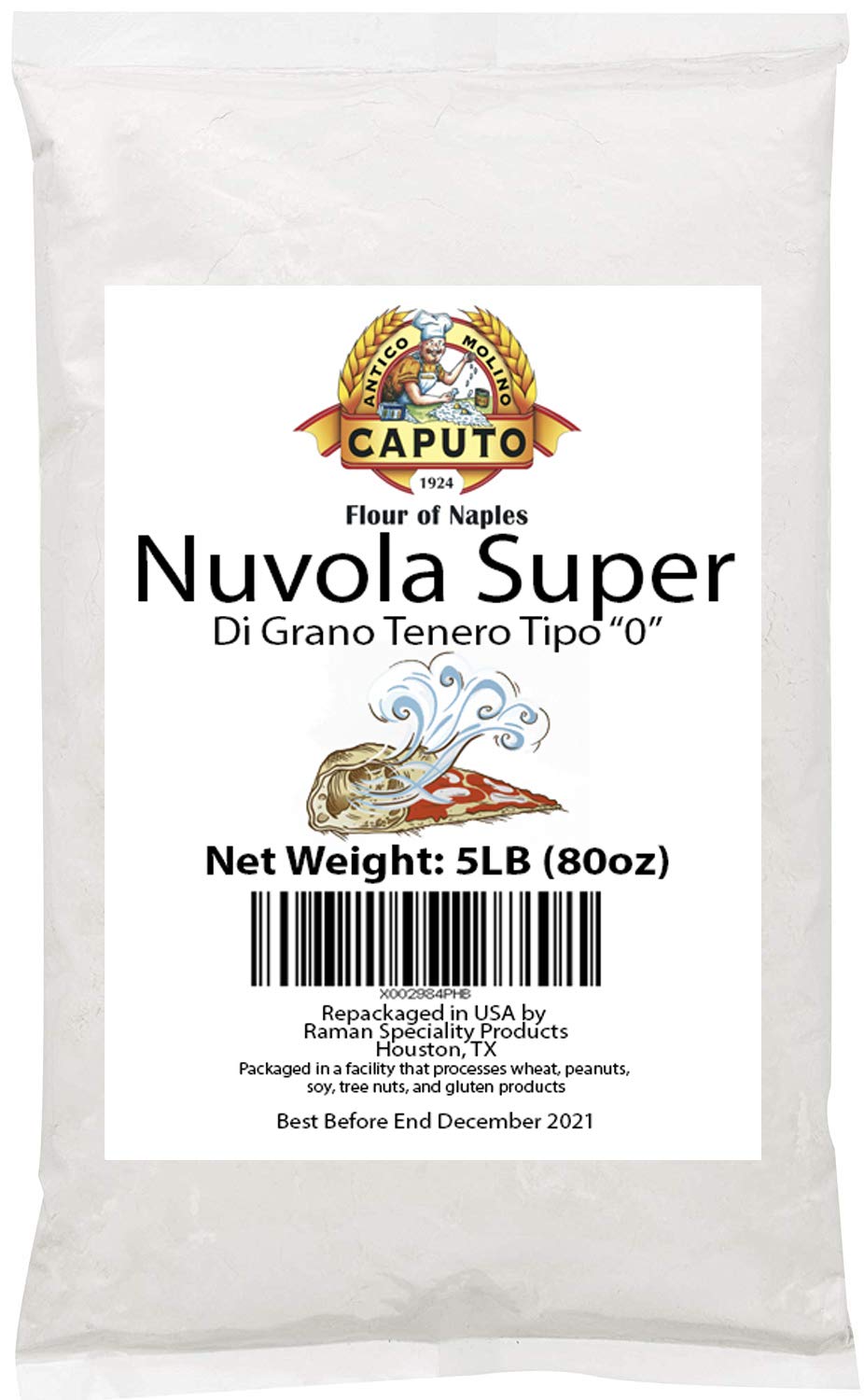 Antimo-Caputo-Nuvola-Super-0-Pizza-Flour-5-Lb-Repack---Italian-4